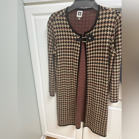 Anne Klein sz M Beautiful Duster sweater coat - Picture 1 of 3